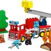 LEGO  10473 Brandweertruck met slang en brandweerman