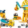 LEGO  10476 3-in-1 bouwplaats en voertuigen