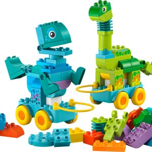 3-in-1 dinosaurussen op wielen