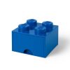 LEGO  5006130 Blauwe opbergsteen met 4 noppen
