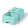 LEGO  5005714 LEGO Felazuurblauwe opslagsteen met 4 noppen en een lade