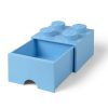 LEGO  5006181 Opbergsteen met 4 noppen en 1 lade – lichtblauw