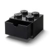LEGO  5006312 Bureaulade met 4 noppen – zwart