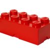 LEGO  5006867 Opbergsteen met 8 noppen – rood