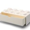 LEGO  5006877 Bureaulade met 8 noppen – wit