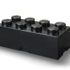 LEGO  5006912 Opbergsteen met 8 noppen – zwart
