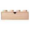 LEGO  5007111 Houten bureaulade met 8 noppen – licht eiken