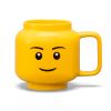 LEGO  5007875 Grote keramische mok met jongenshoofd