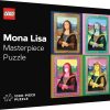 LEGO  5008976 Masterpiece Puzzle: Mona Lisa puzzel van 1000 stukjes