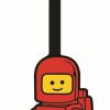 LEGO  5008988 Bagagelabel astronaut – rood