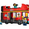 LEGO  60407 Toeristische rode dubbeldekker