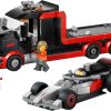 LEGO  60493 F1 displaytruck met Audi F1 racewagen