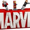 LEGO  76313 MARVEL logo en minifiguren