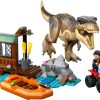 LEGO  76975 T. rex rivierontsnapping