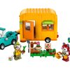 LEGO  77054 Leifs caravan en tuinwinkel