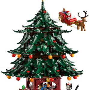 Decoratieve kerstboom voor het hele gezin
