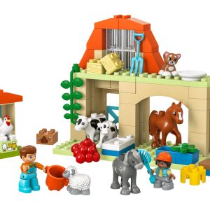 Dieren verzorgen op de boerderij