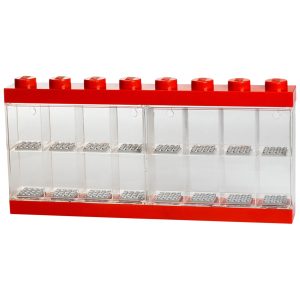 Displaydoos voor 16 minifiguren - rood