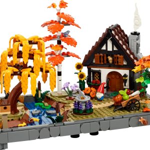 Herfsttuin met cottage