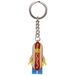 Hotdogverkoper sleutelhanger