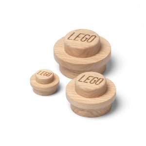 Houten muurhangerset - licht eiken