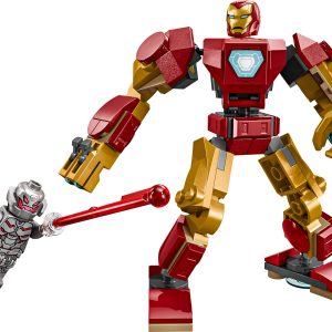 Iron Man mecha vs. Ultron