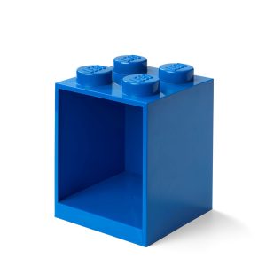 Kastje met 4 noppen - blauw