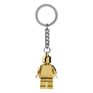 LEGO gouden minifiguursleutelhanger