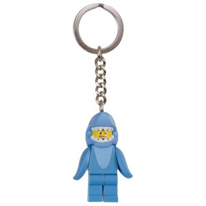 LEGO man in haaienpak-sleutelhanger