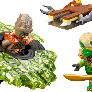 Lloyd vs. aardemonster in spinner
