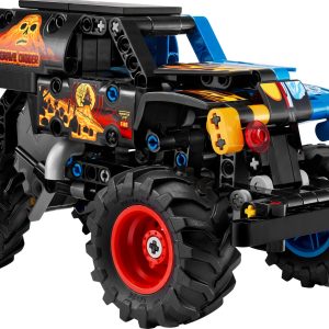 Monster Jam Grave Digger vuur en ijs