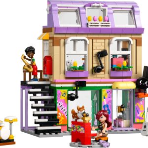 Muziekwinkel en appartement