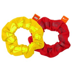 Nike x LEGO collectie haarelastieken met stof (2 stuks)