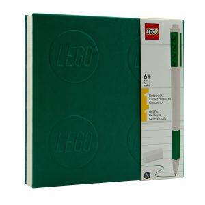 Notitieboekje met gelpen - groen
