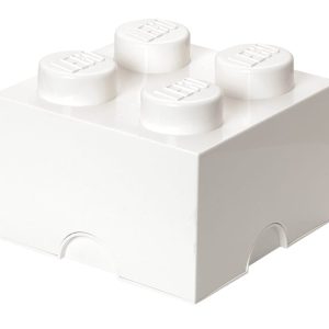 Opbergsteen met 4 noppen - wit