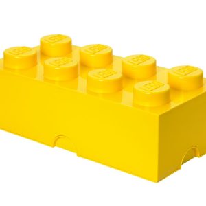 Opbergsteen met 8 noppen - geel