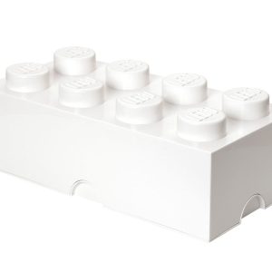 Opbergsteen met 8 noppen - wit