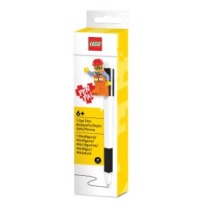 Penvriend gelpen met minifiguur - zwart