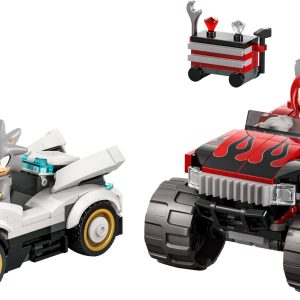 Silvers auto vs. Knuckles' monstertruck
