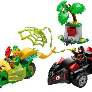 Spin en Electro achtervolging met dinosaurusvoertuigen