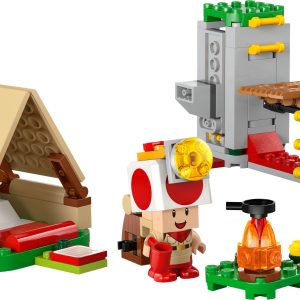 Toad-baas' kampeerplaats
