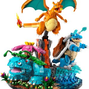 Venusaur, Charizard en Blastoise