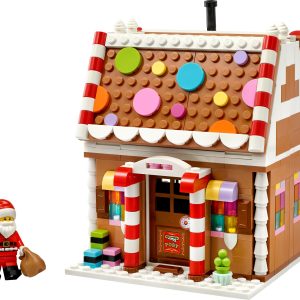 Winters peperkoekhuisje