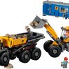 LEGO  60494 Kiepwagen en voorlader