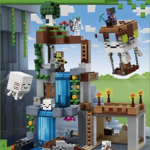 LEGO® Minecraft® Ghast-Huis - Fantasierijk Speelgoed voor Kinderen - Bouwset met Ghast- en Skeletfiguren - Bureaudecoratie - Cadeautip voor Jongens en Meisjes Vanaf 9 Jaar - 21597