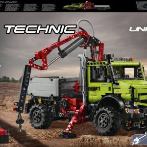 LEGO Technic Mercedes-Benz Unimog U 5023 met Kraan Speelgoed Vrachtwagen Bouwpakket voor Kinderen