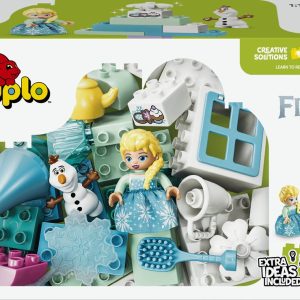 LEGO DUPLO Disney Frozen Creatieve Doos met Elsa en Olaf Bouwpakket voor Kinderen 10462