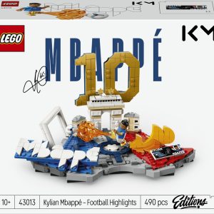 LEGO Editions Kylian Mbappé – Voetbalhoogtepunten Voetbal Speelgoed voor Kinderen - 43013