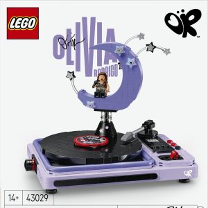 LEGO Editions Olivia Rodrigo's Concertmaan Muziek Bouwpakket voor Kinderen en Tieners - 43029