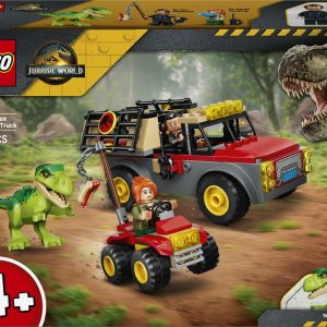 LEGO Jurassic World Jonge T. Rex Transporttruck Dino Speelgoed voor Kinderen vanaf 4 Jaar 77978